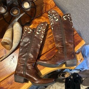 Ariat Dark Brown Leather Boots